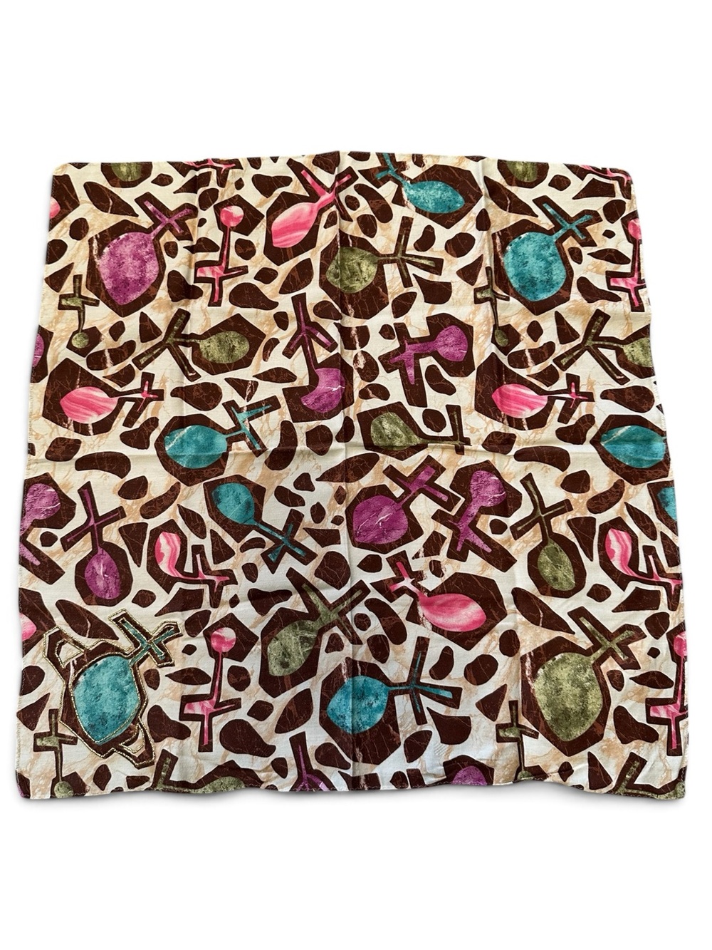 Vivienne Westwood Orb Jewel Print Cotton Neckerchief